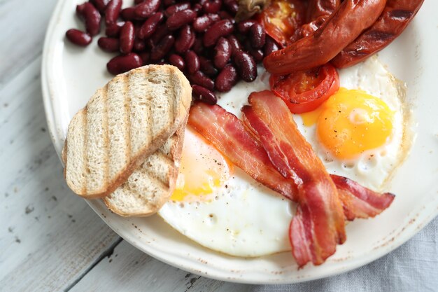 Free photo english breakfast