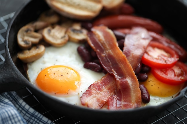 Free photo english breakfast