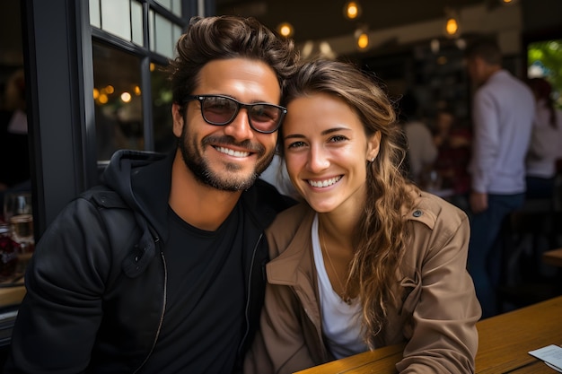 Free photo enthusiastic couple with summer clothes photography