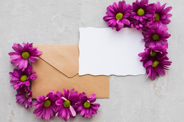 花の封筒