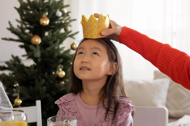 クリスマスのお祝いのエピファニー