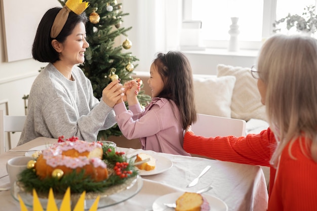 クリスマスのお祝いのエピファニー