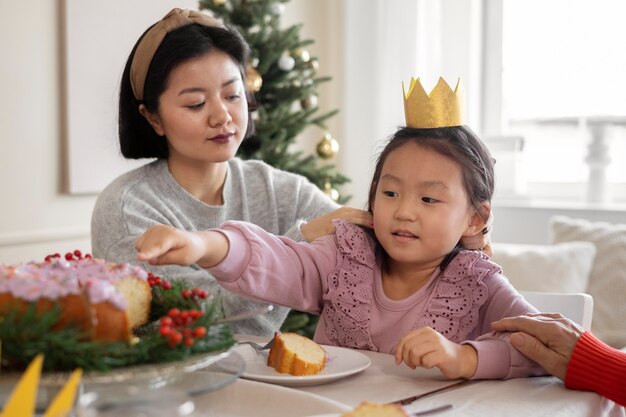 クリスマスのお祝いのエピファニー