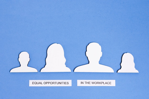 Free photo equal opportunities in the workplace