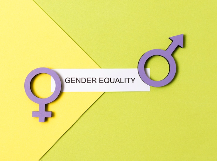 Free Photo equality between man and woman gender symbols