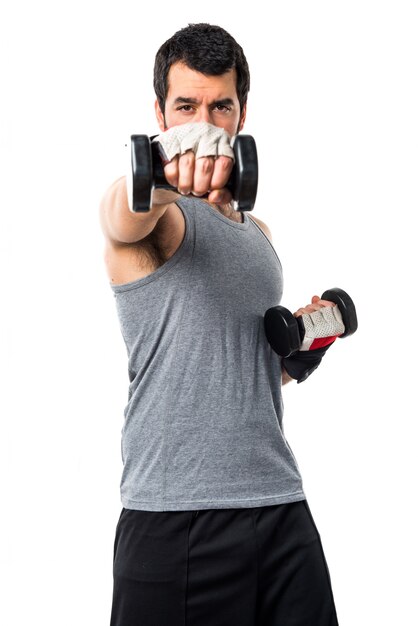 equipment weightlifting health fitness power