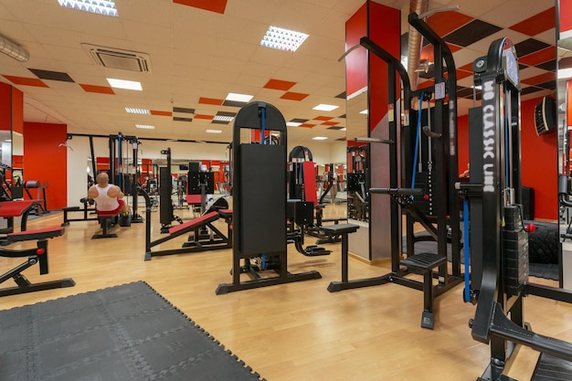 Equipments in the gym