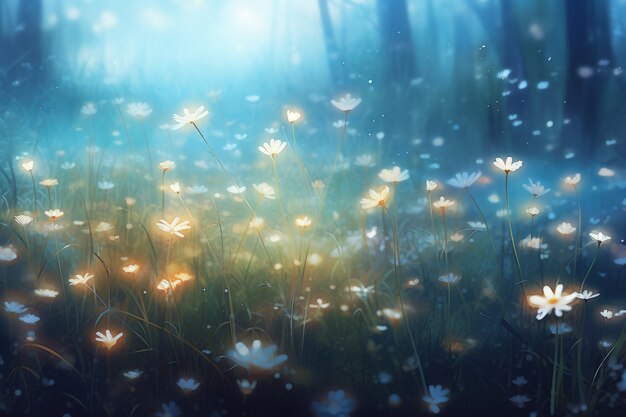 Ethereal natural environment