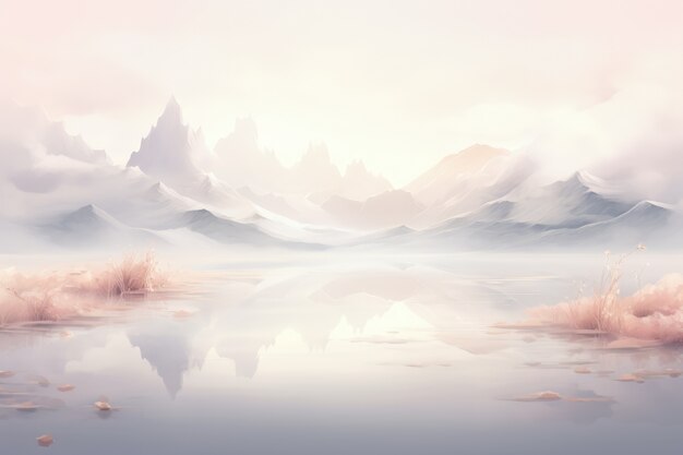 Ethereal natural environment