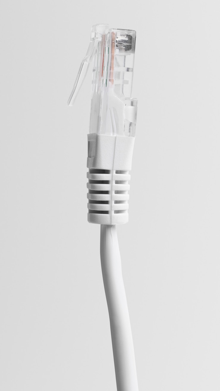 無料Photo イーサネットケーブルコンピュータの技術と接続