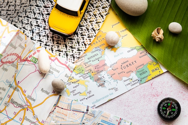 Traveltime maps