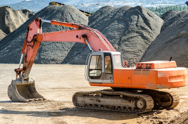 Excavator construction machine