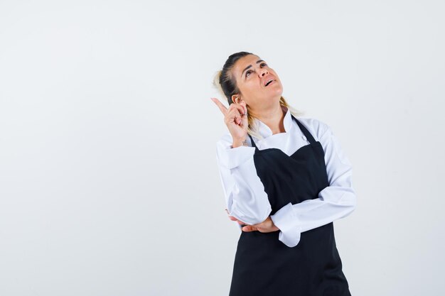 Expressive young girl posing in the studio