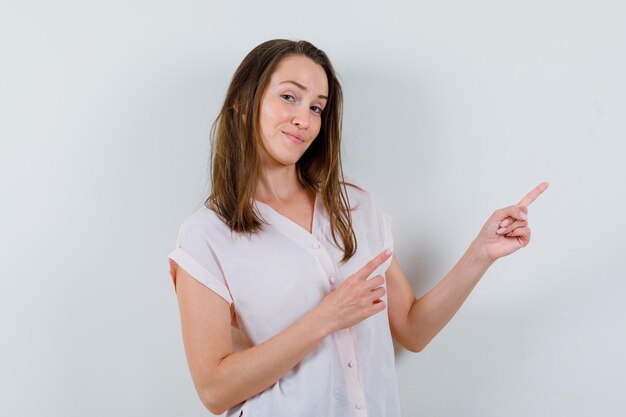 Expressive young girl posing