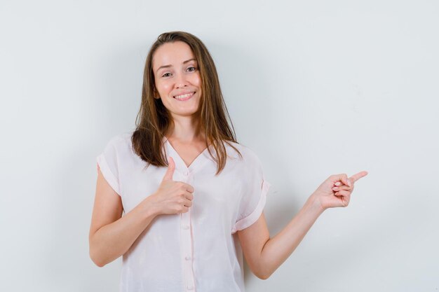 Expressive young girl posing