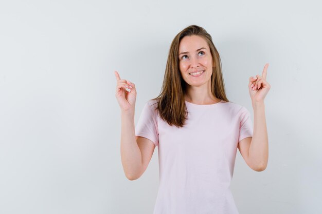 Expressive young girl posing