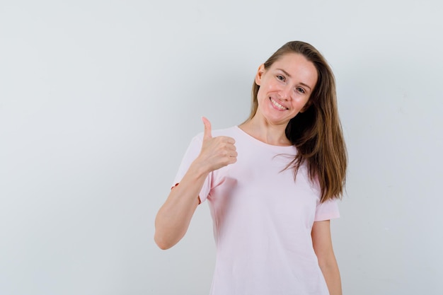 Expressive young girl posing