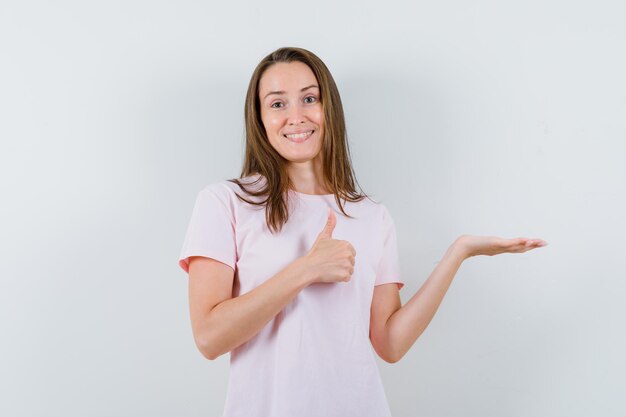 Expressive young girl posing