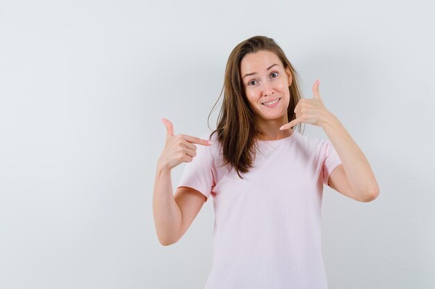 Expressive young girl posing