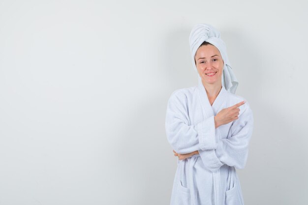 Expressive young lady posing in the studio