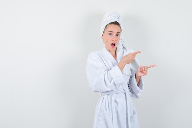 Expressive young lady posing in the studio