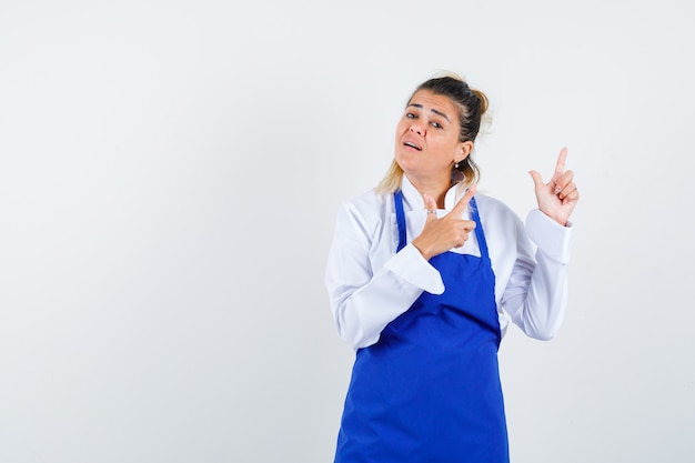 An expressive young lady posing