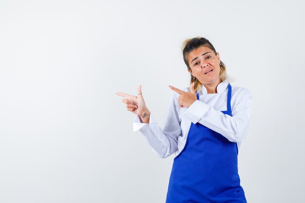 An expressive young lady posing