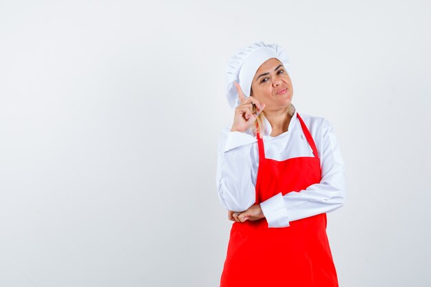 An expressive young lady posing