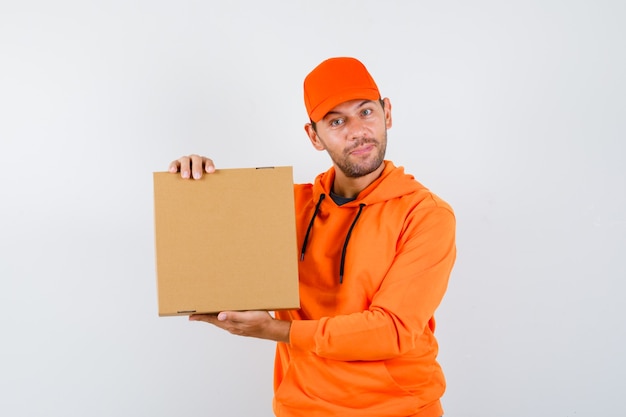 Expressive young man posing in the studio