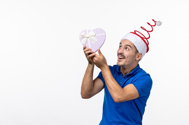 Expressive young man posing