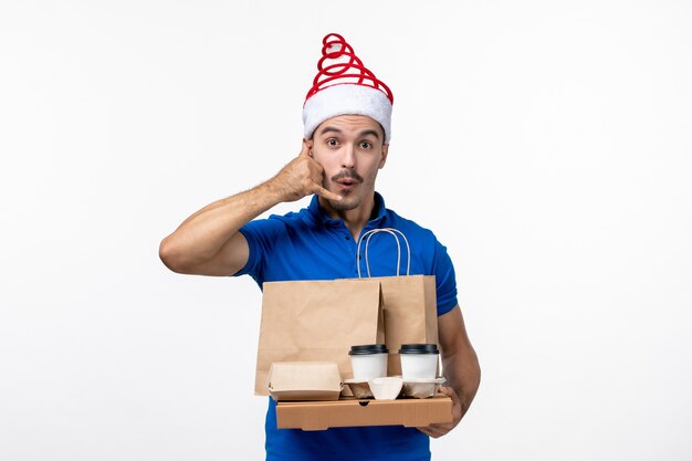 Expressive young man posing