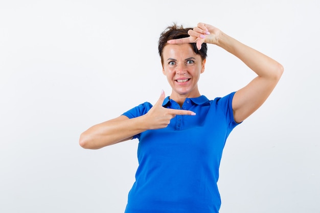 Expressive young woman posing