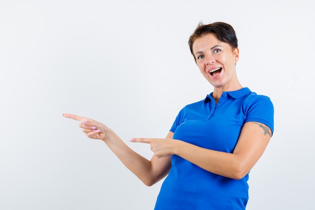 Expressive young woman posing