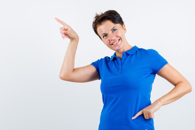 Expressive young woman posing