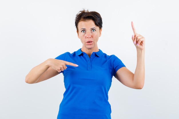 Expressive young woman posing