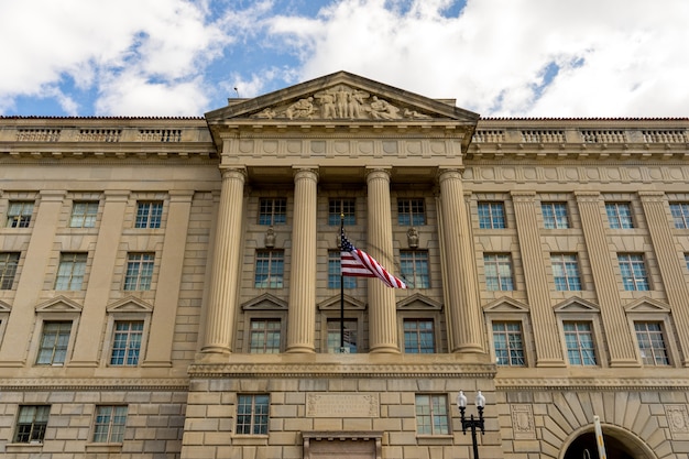 Premium Photo Exterior Building Of The Us Department Of Commerce In Washinton Dc 