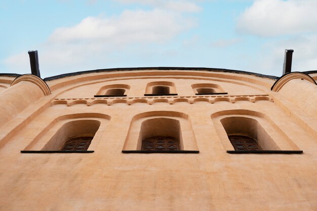 Exterior view of church building