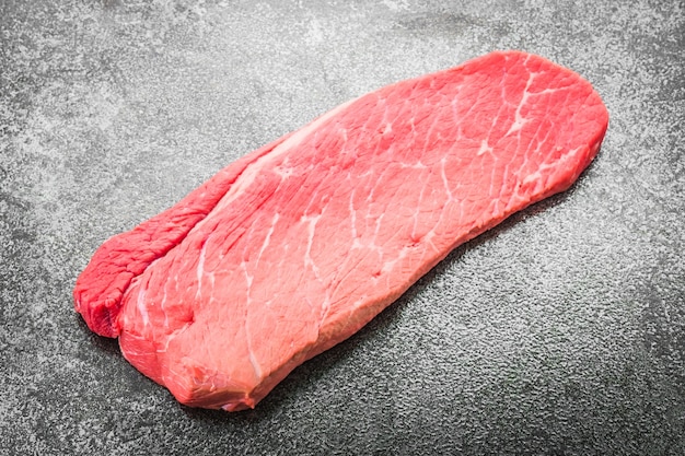 eye white rib beefsteak fresh