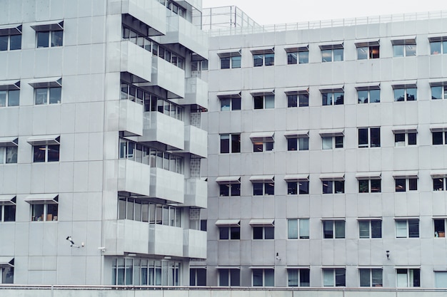 Facade of a residential building