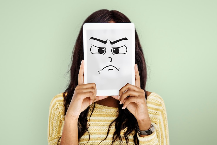 Free Photo face expression emotional people concept