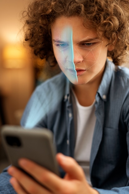  Image showing various technological devices and icons representing online counseling, virtual support groups, and educational resources, highlighting the role of technology in addressing addiction stigma.