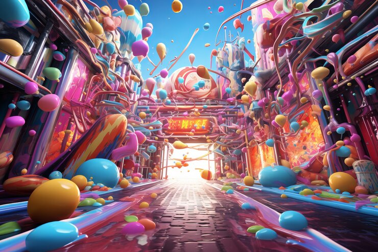 無料Photo おいしいお菓子のあるおとぎ話の世界
