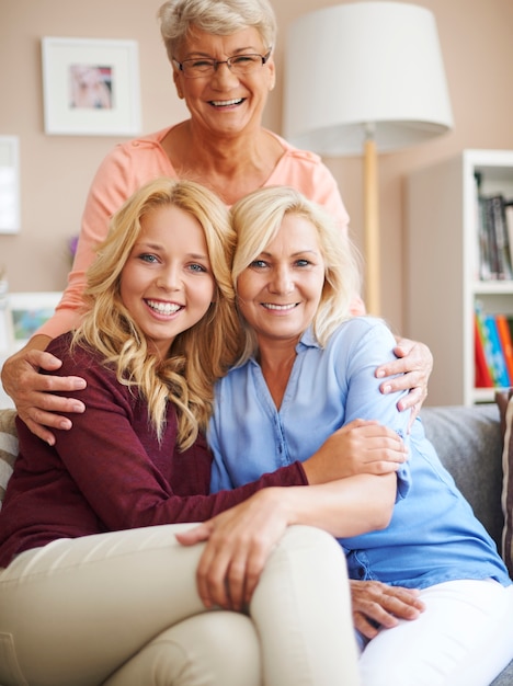 Foto gratuita la famiglia è la cosa più importante che abbiamo nella vita