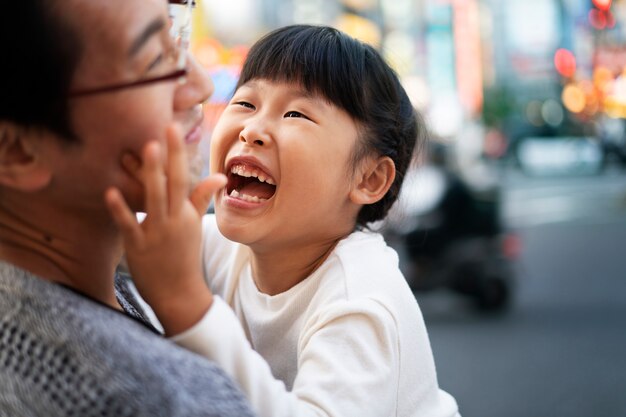 夜の家族のライフスタイル