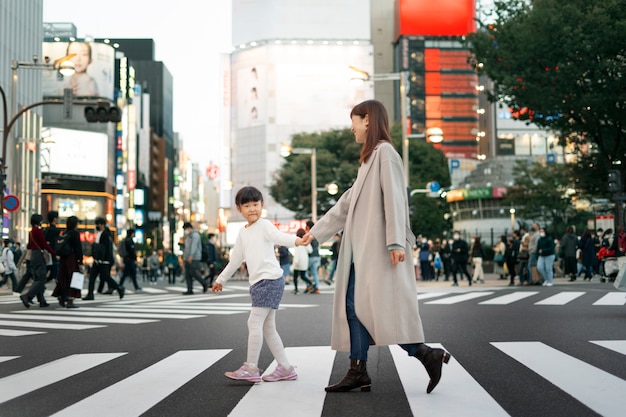 夜の家族のライフスタイル