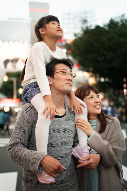 family lifestyle at night