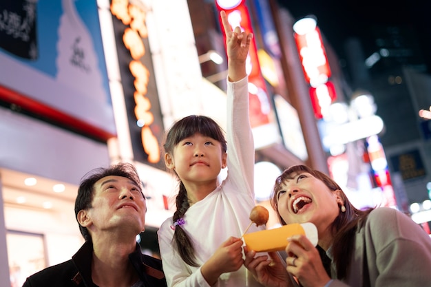 夜の家族のライフスタイル