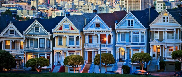 Famous Painted Ladies of San Francisco