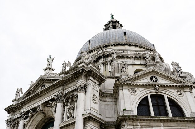 Famous Santa Maria della Salute in Venice, Italy