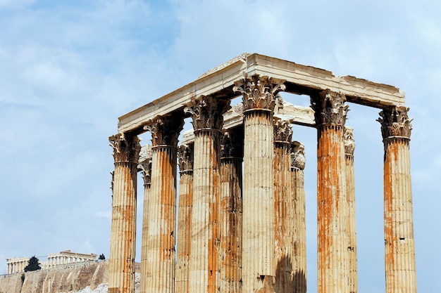 Famous temple in Athens